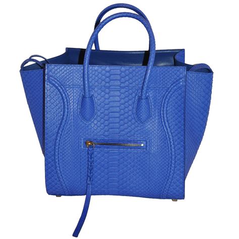 celine tote bag blue|where to buy celine bags.